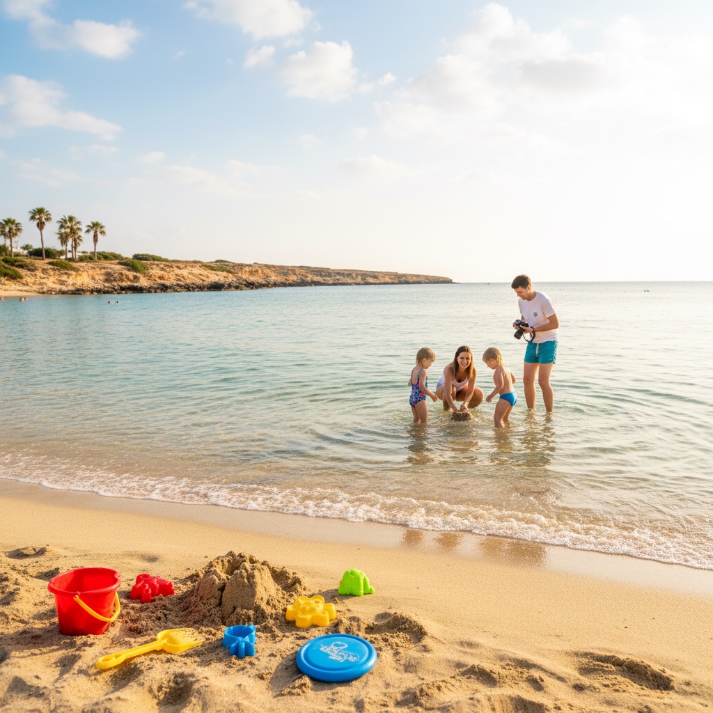 Family beaches in Paphos